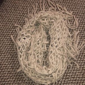 beige infinity scarf